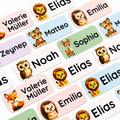 Namensaufkleber